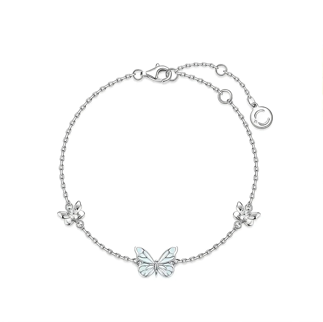 Glow in the Dark - Dream Blue Butterfly Bracelet