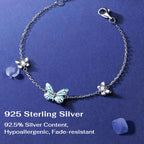 Glow in the Dark - Dream Blue Butterfly Bracelet